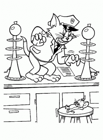 Coloring pages tom jerry - picture 22