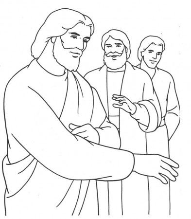christ Colouring Pages (page 3)