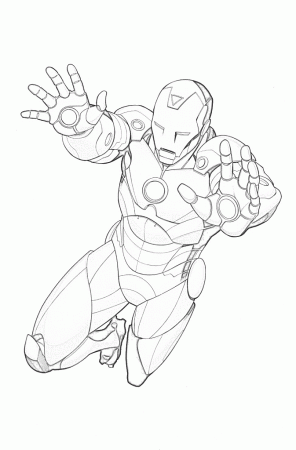 Ironman Malvorlagen | Coloring-