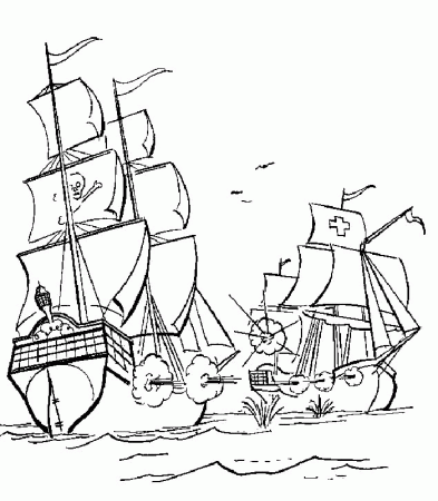 Pirates Coloring Pages 11 | Free Printable Coloring Pages 