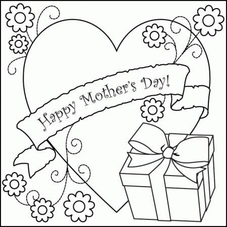 Coloring Pages For Mother S Day | download free printable coloring 