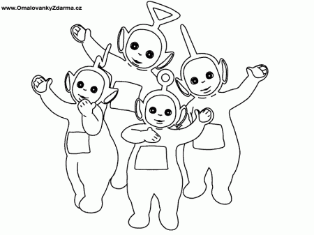 omalovánky Teletubbies | Omalovanky-