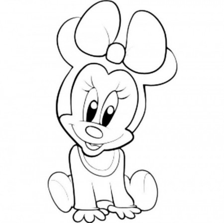 Print Minnie Mouse Coloring Pages | 99coloring.com