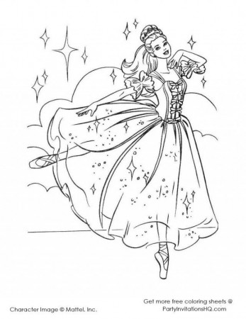 Ballerina Coloring Pages Coloring Book Area Best Source For 149085 