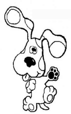 Blues clues coloring pages 1