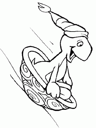 Tortoise Coloring Pages - Coloringpages1001.