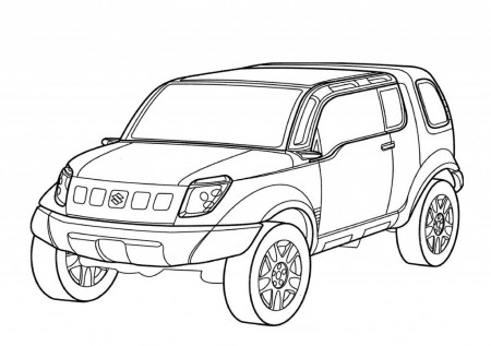 Suzuki Landbreeze Cars « Printable Coloring Pages