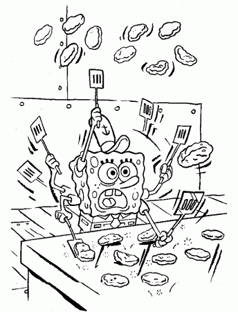 SpongeBob SquarePants - coloring pages - Coloring Pages 