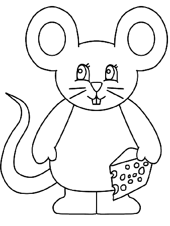 Mouse coloring pages | Coloring-