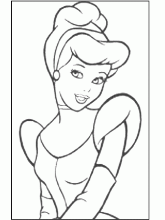 Cinderalla Coloring Pages | Rsad Coloring Pages
