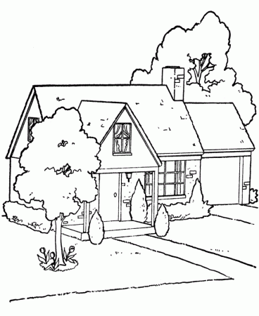 Magic Tree Coloring Pages