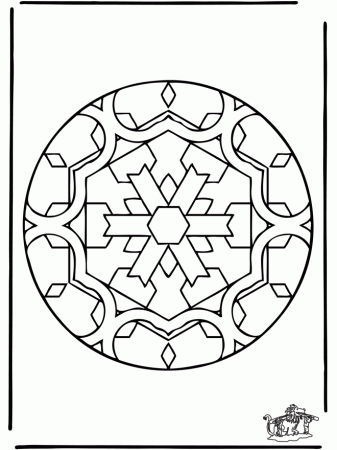 Free Coloring Pages Mandalas - Free Printable Coloring Pages 