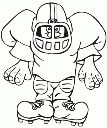 American Football Coloring Pages (3) | Coloring Kids