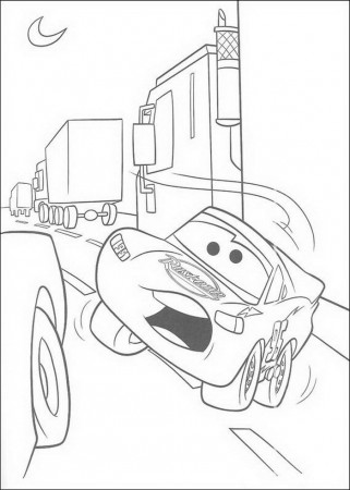 Coloring Page - Cars coloring pages 20