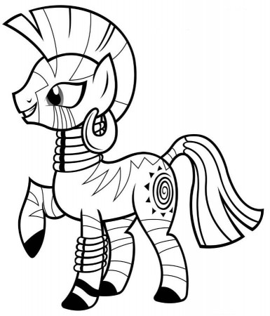 my-little-pony-coloring-pages-zecora | Coloring Pages For Kids