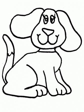 Puppy coloring pages