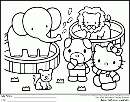 Hello Kitty Hello Kitty Coloring Pages Hello Kitty Birthday 258807 