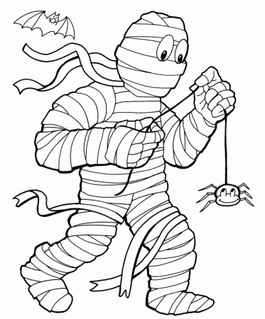 Mummy Coloring Pages | Coloring Pages