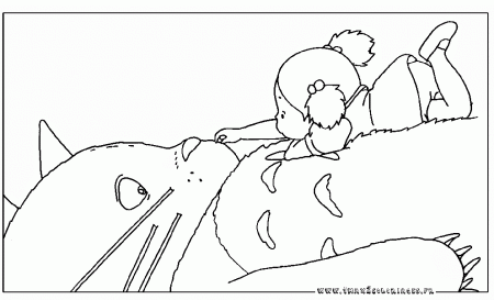 Totoro Coloring Pages | Coloring Pages For Kids