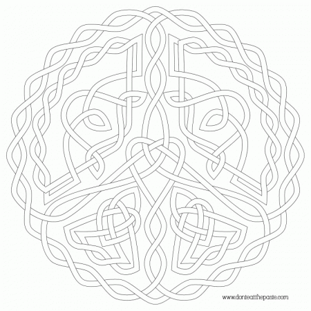 Celtic Knot Coloring Pages | Kids Coloring Pages | Printable Free 