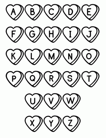 Free Alphabet Coloring Pages Coloring Pages Hello Kitty Coloring 