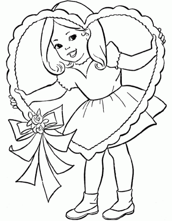 Valentine Coloring Pages - Free Coloring Pages For KidsFree 
