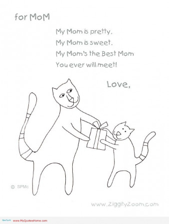 Mothers day gift poem - My mom is best ever mom | My Quotes Home 