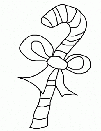 candy cane printable coloring pages