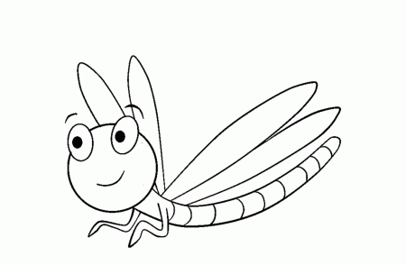 Download Cute Dragonfly Coloring Pages Of Animals Or Print Cute 