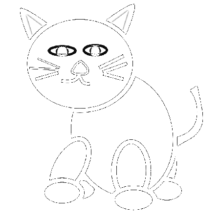 Cat Coloring Pages 30 260933 High Definition Wallpapers| wallalay.
