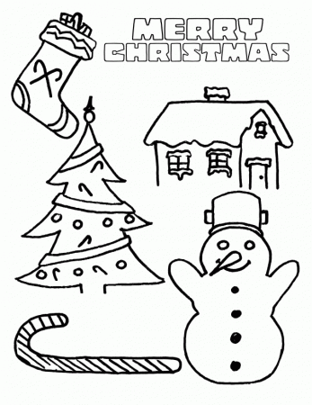 Printable Christmas Cards To Color Kids Party Simplicity Free 