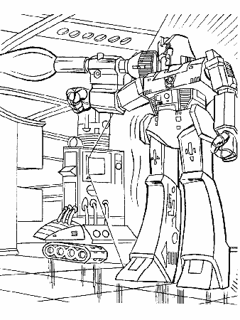Transformers 11 Cartoons Coloring Pages & Coloring Book