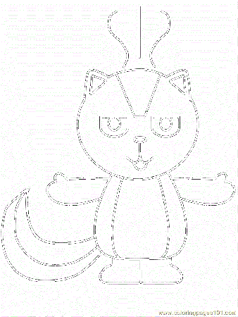 Coloring Pages Skunks (Mammals > Skunks) - free printable coloring 