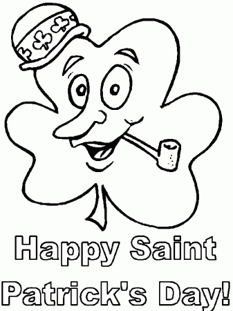 St. Patrick's Day Coloring Pages - Modernwomenworld.