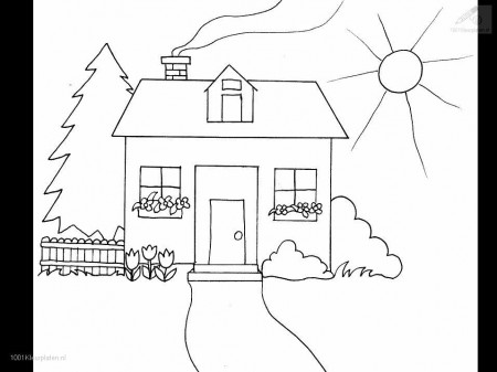 house shapes coloring page | HelloColoring.com | Coloring Pages