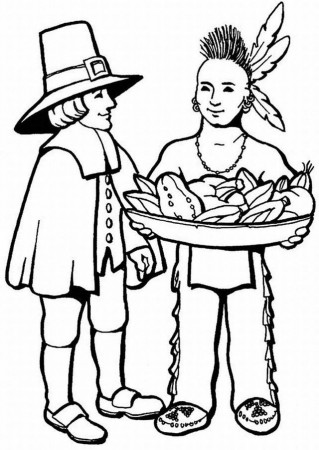 Thanksgiving Coloring Pages For The Kids