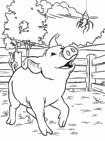 Charlotte S Web Coloring Pages 352 | Free Printable Coloring Pages