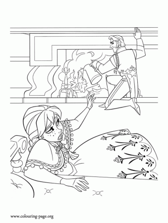 Frozen: Ana Free Coloring Pages. | Oh My Fiesta! in english