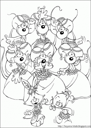Diddl Coloring 01 | The Coloring Pages - The Coloring Book 
