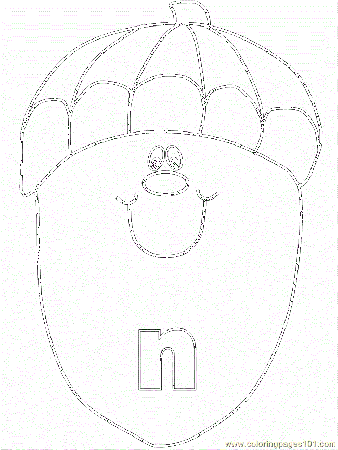 Coloring Pages N Coloring Pages (Education > Alphabets) - free 