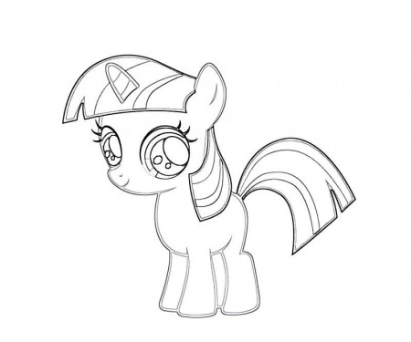 29 Twilight Sparkle Coloring Page