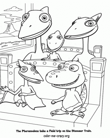 ColorMeCrazy Org Dinosaur Train Coloring Pages 22404 Train 