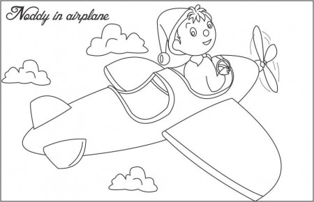 Planes Coloring Pages For Kids
