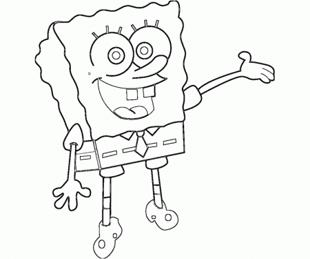 spongebob sandy cheeks coloring page - FunPict.