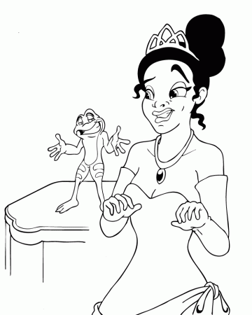 Princess Tiana and Frog Naveen by ProfessorMegaman on deviantART