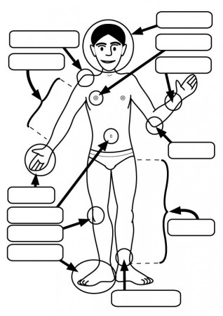 Coloring page body parts - img 26927.