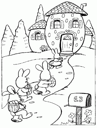 transmissionpress: Easter Coloring Pages Collection