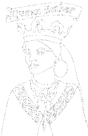 Queen Esther Coloring Pages | Queen Esther printables | Esther the 