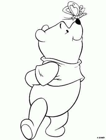 Winnie The Pooh Bear Coloring Pages | Disney Movies Posters HD 