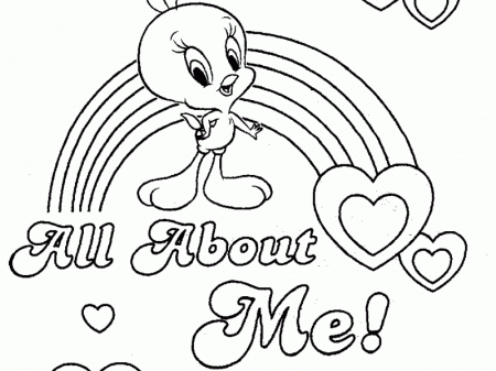 Baby Looney Tunes Tweety Coloring Pages Tweety Bird Coloring Pages 